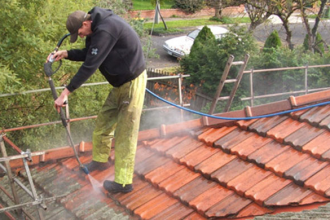 HIGH PRESSURE TILE CLEANING.