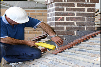 REPAIR SIDE WALL FLASHING.